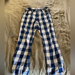 Checkered Jeans